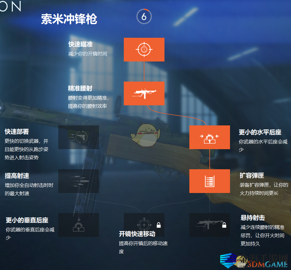 《战地5》枪械技能一览
