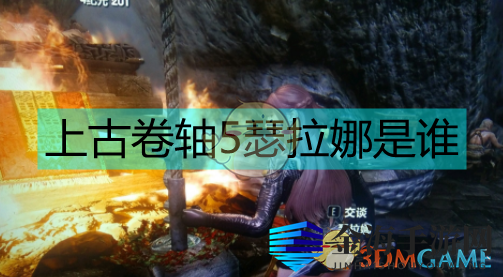 《上古卷轴5》神秘纯血吸血鬼实力惊人